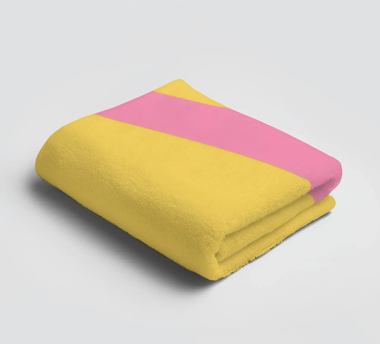 flow abstract shapes towel by pastel color shape