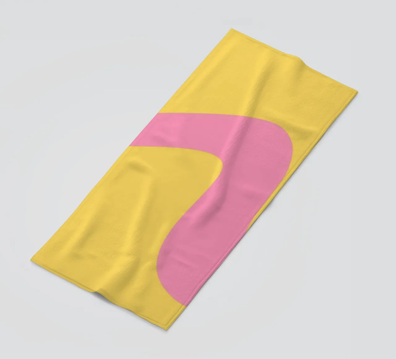 flusso forme astratte telo mare da pastel color shape