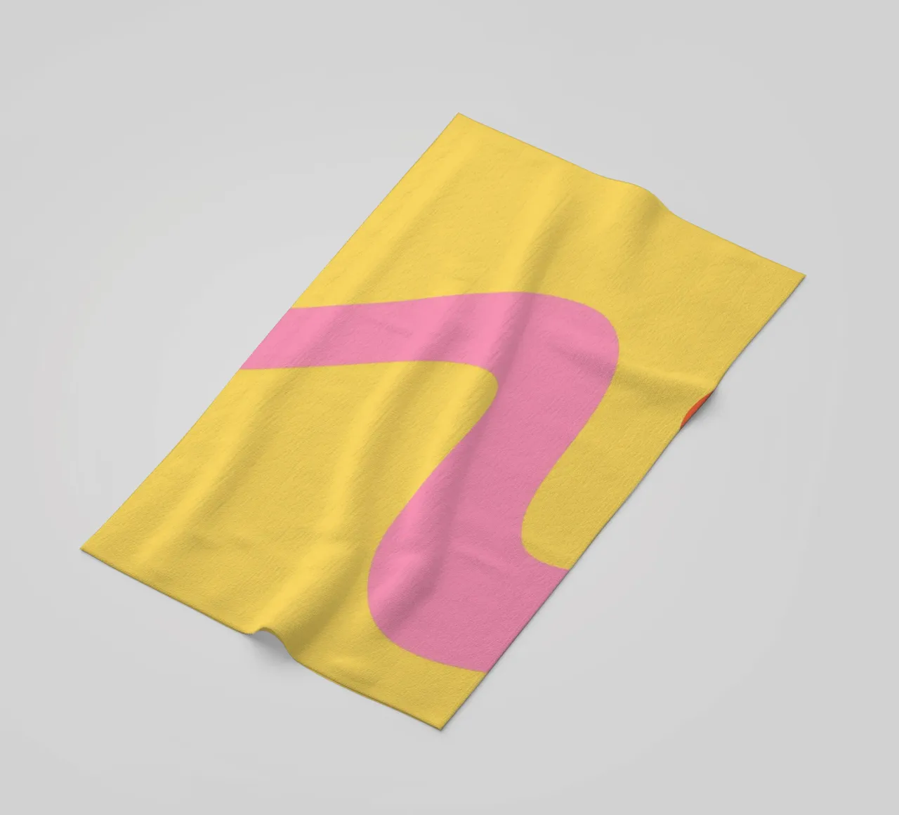 flusso forme astratte telo mare da pastel color shape