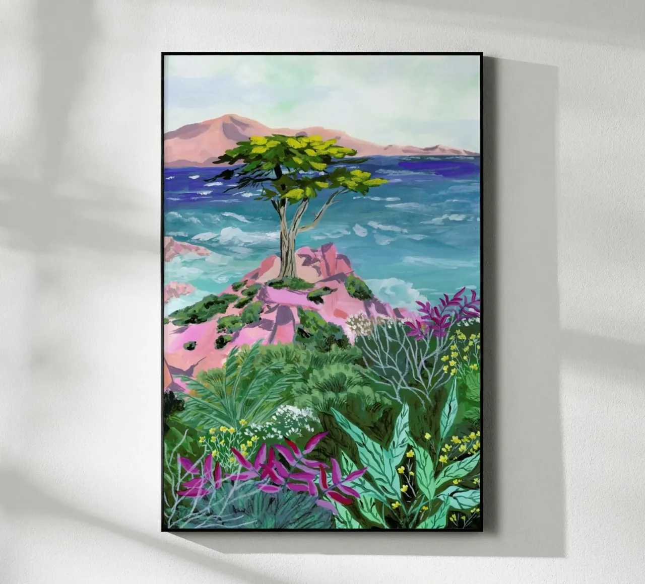 Lone Cypress plexiglass da Sarah Gesek