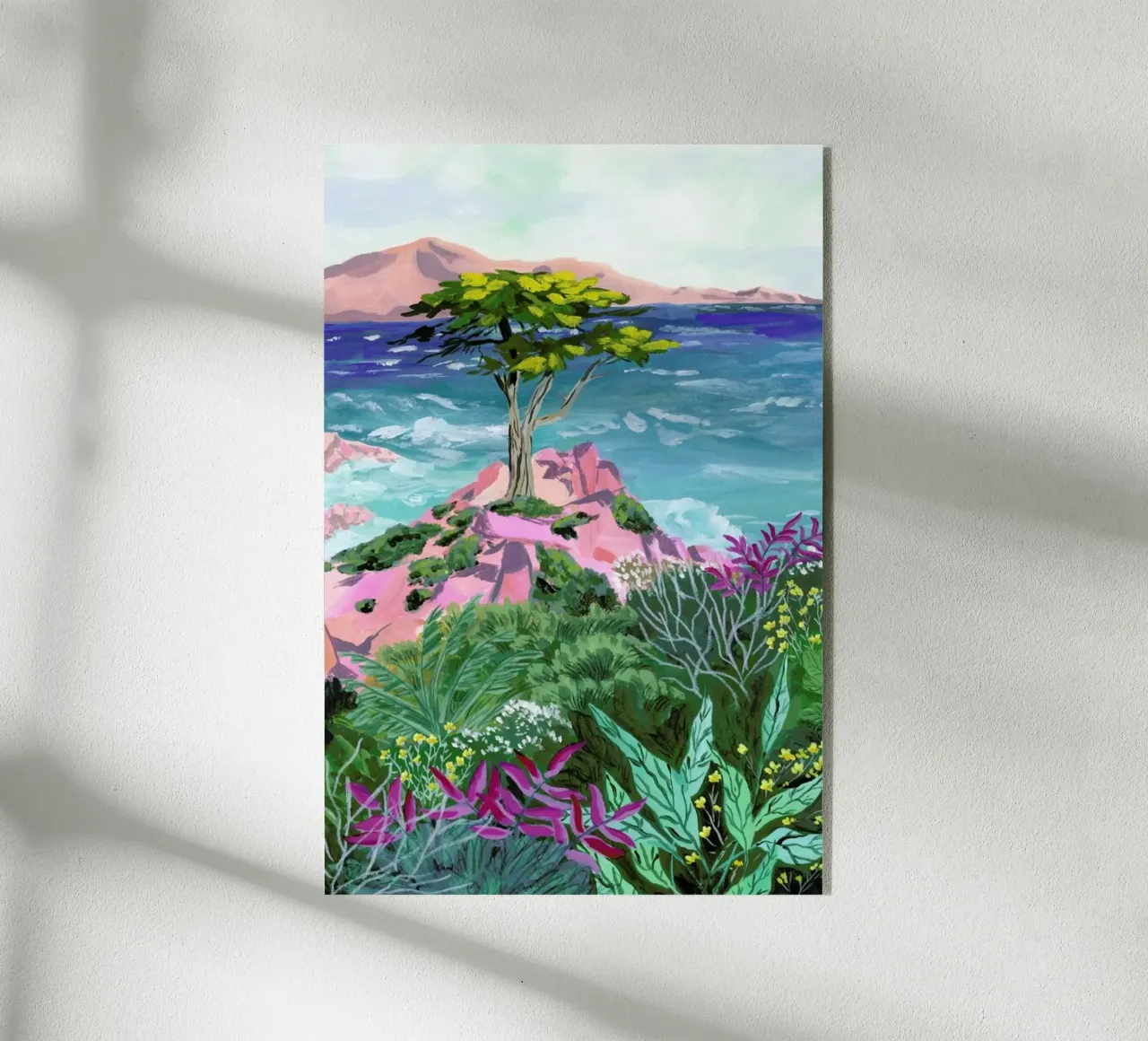 Lone Cypress plexiglass da Sarah Gesek