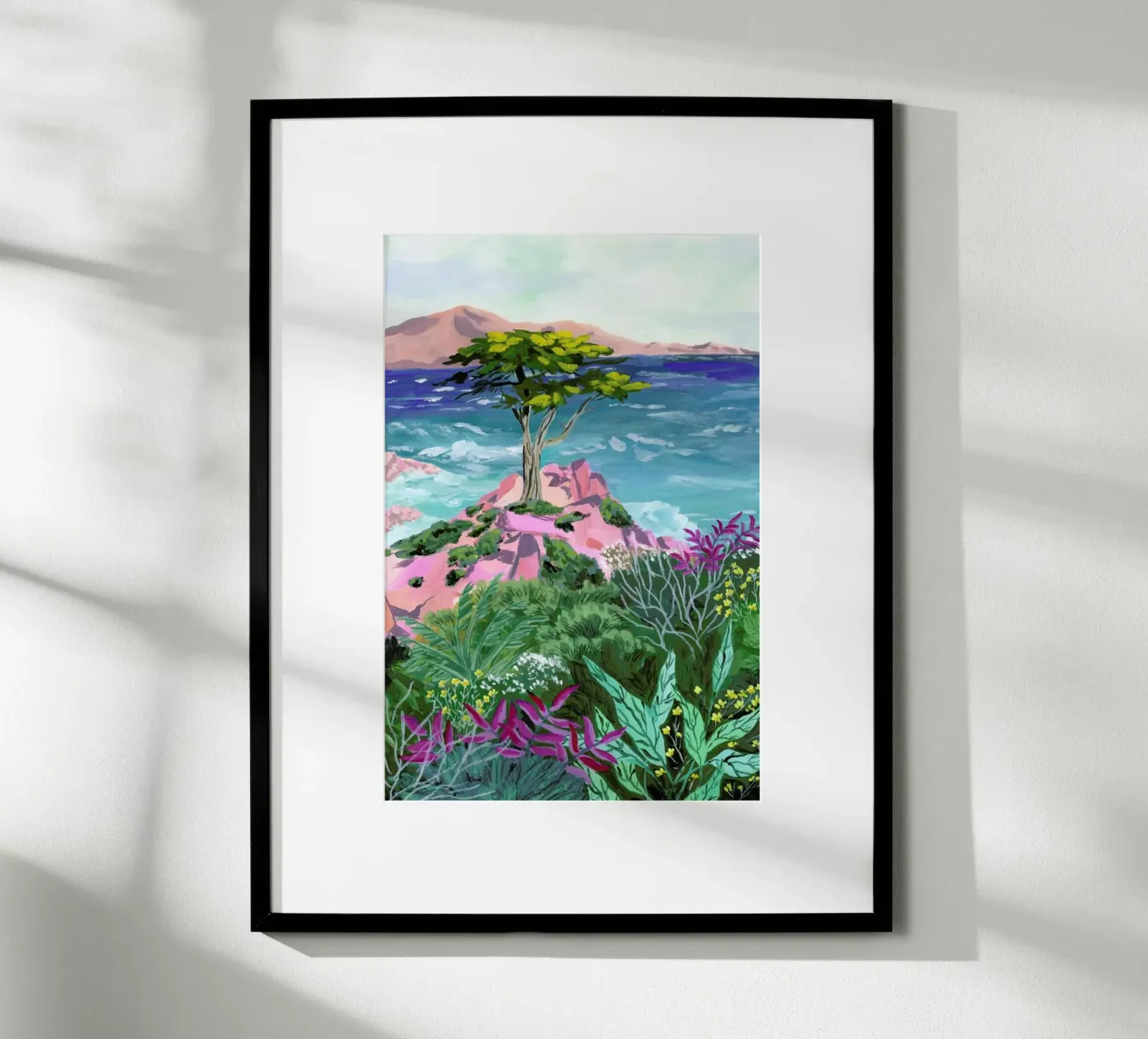 Lone Cypress poster da Sarah Gesek