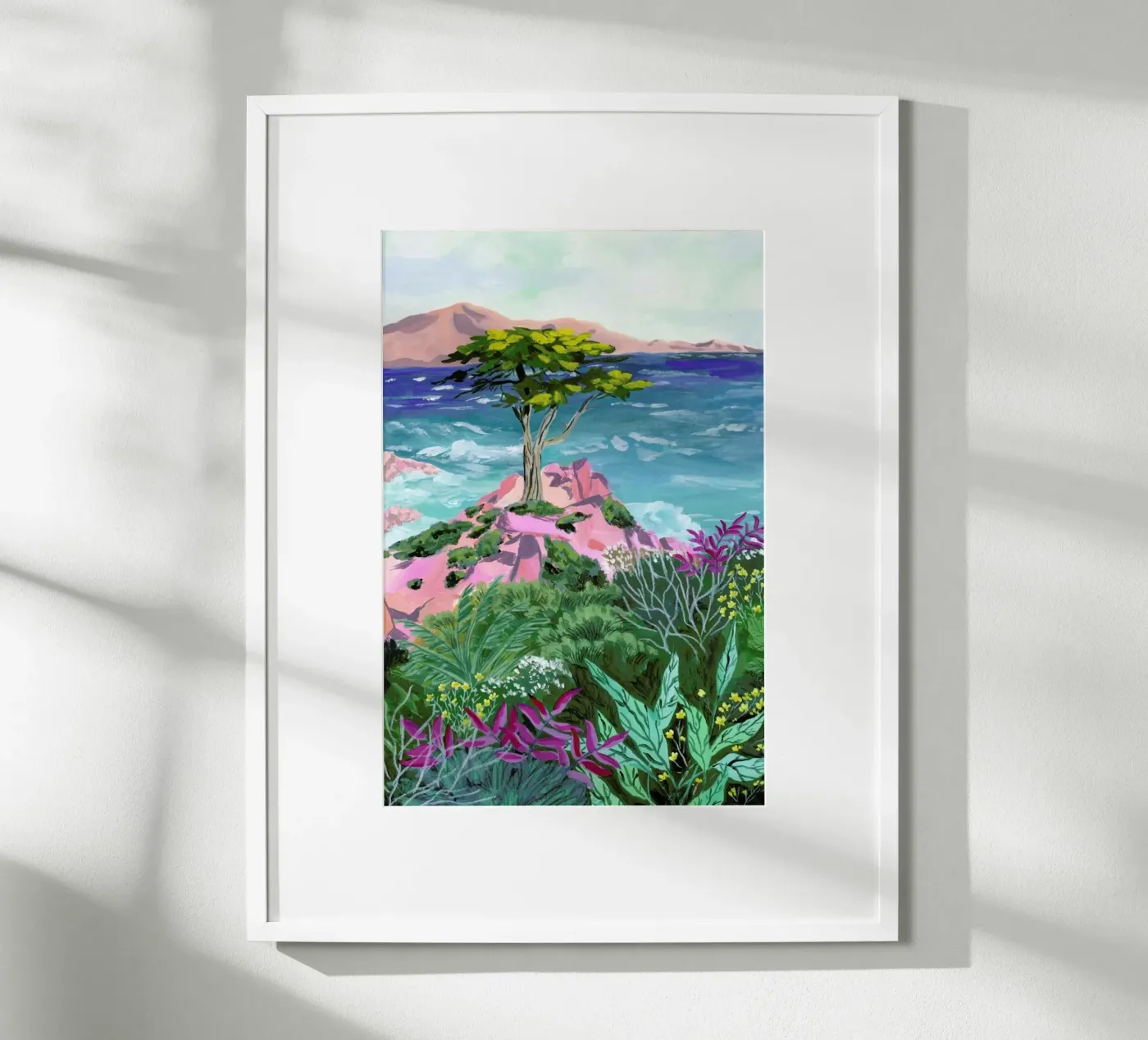 Lone Cypress poster da Sarah Gesek