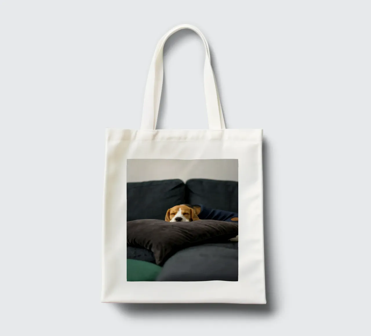 cane beagle borsa in juta da animal story home