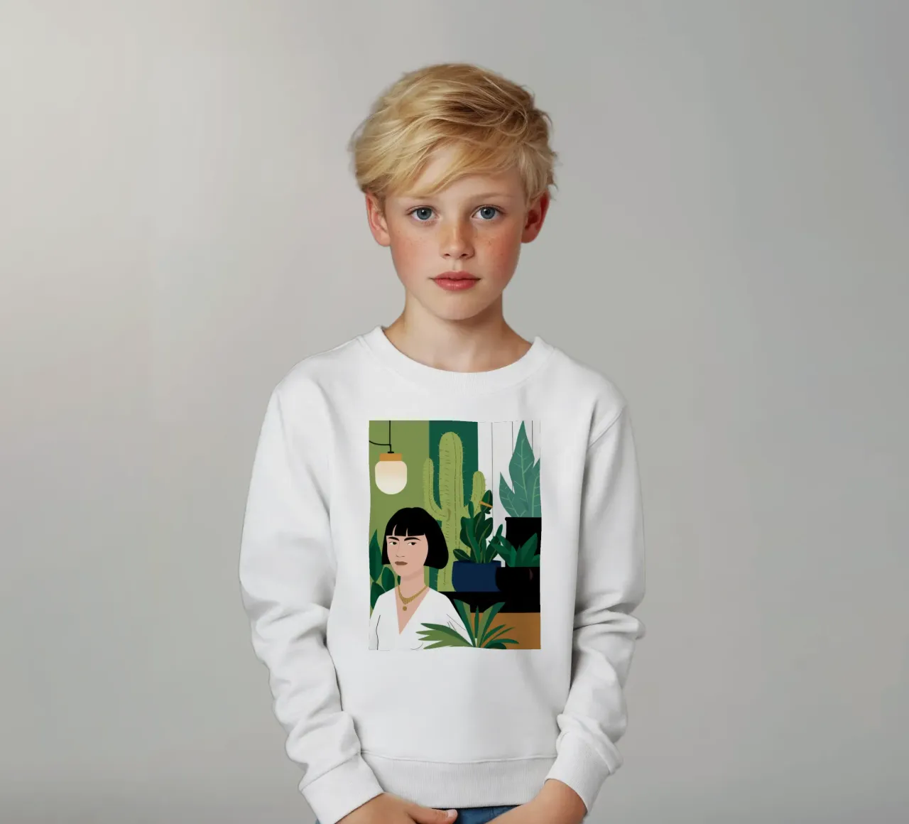 Lampione Chic Bob felpa bambino da Pale Aura