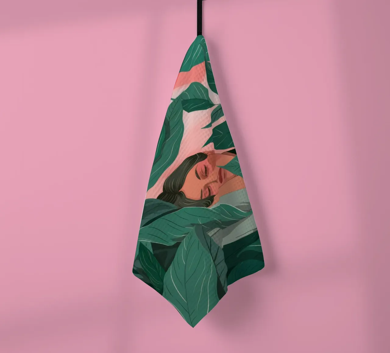 Dormir dans la jungle torchon de Pale Aura