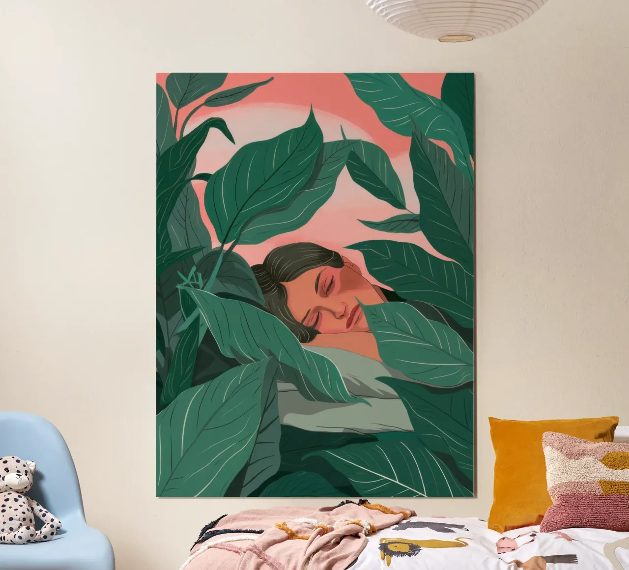 Dormir en la jungla hahnemühle de Pale Aura