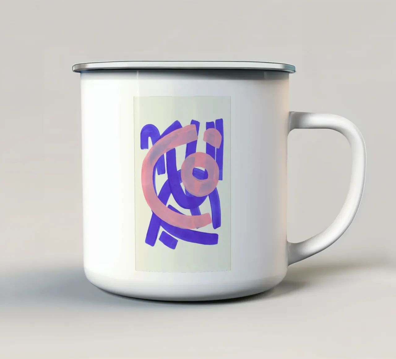 Funky Beat tazza in smalto da EnShape
