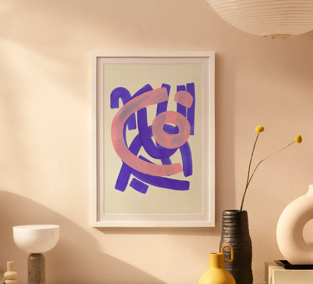 Funky Beat poster con telaio in alluminio da EnShape