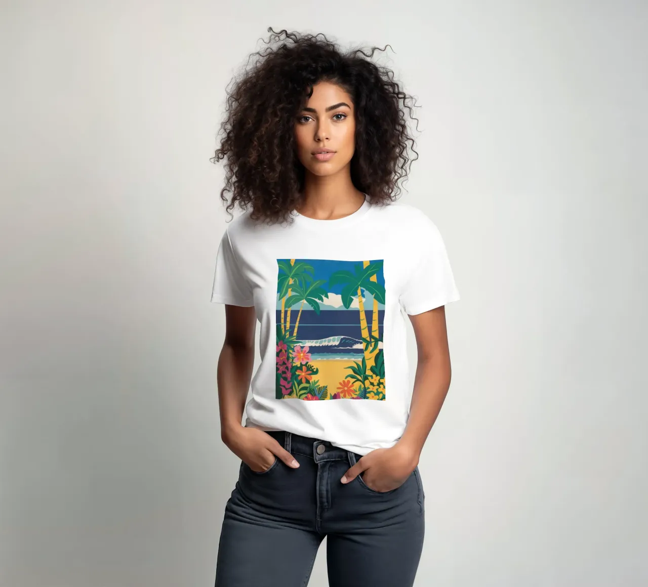 Amaca Seaside Serenity t-shirt da Pale Aura