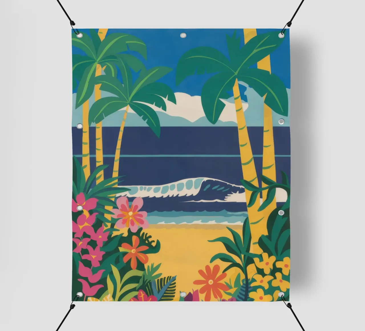 Amaca Seaside Serenity telo in pvc da Pale Aura