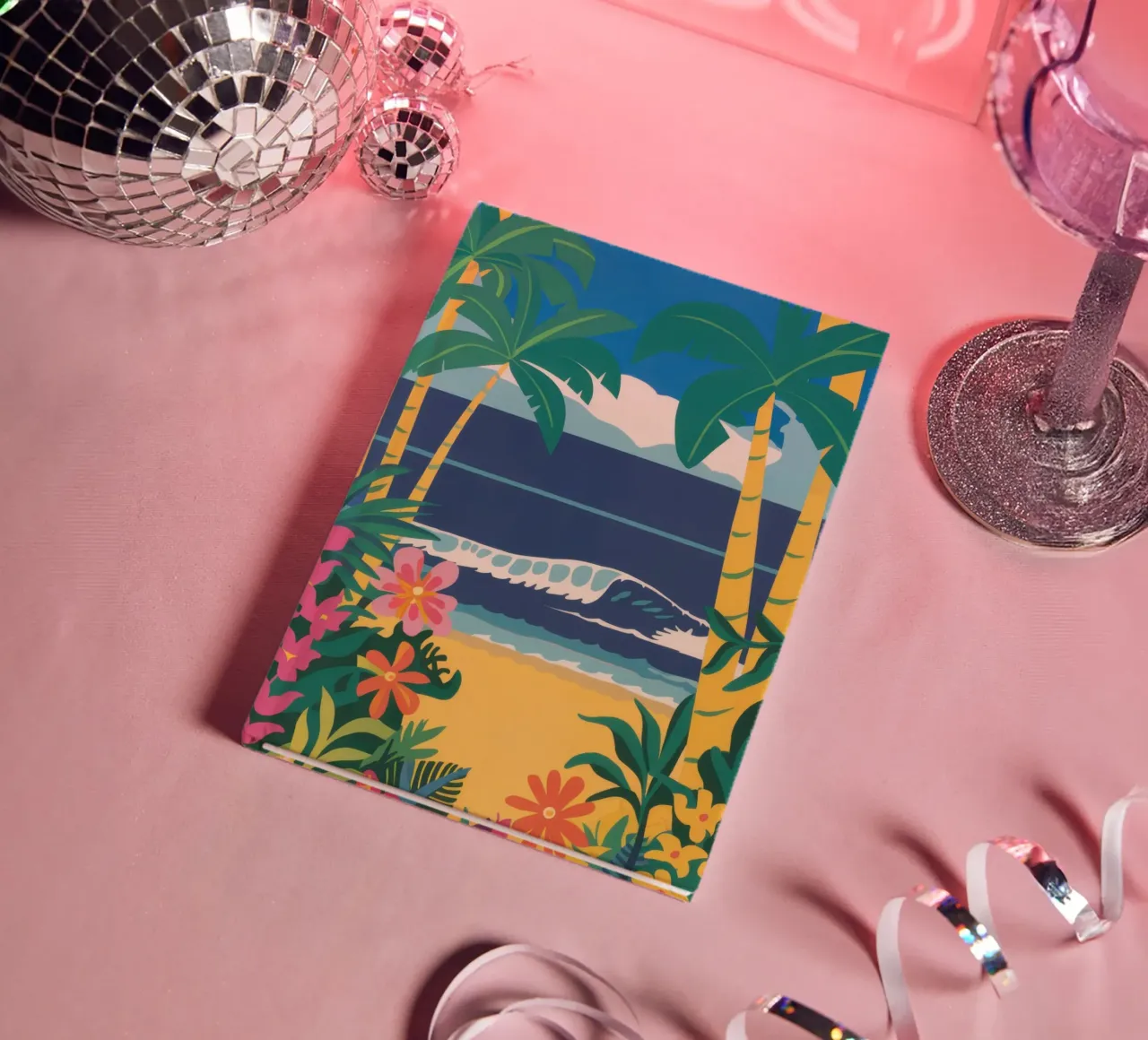 Hammock Seaside Serenity notebook by Pale Aura