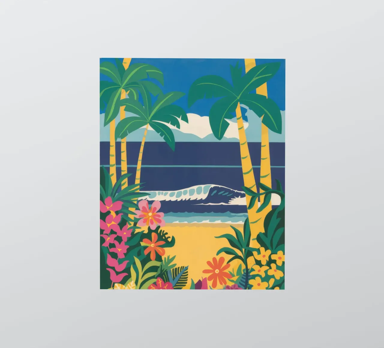 Hammock Seaside Serenity sticker by Pale Aura