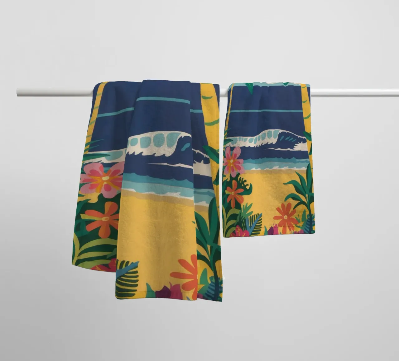 Amaca Seaside Serenity asciugamano da bagno da Pale Aura