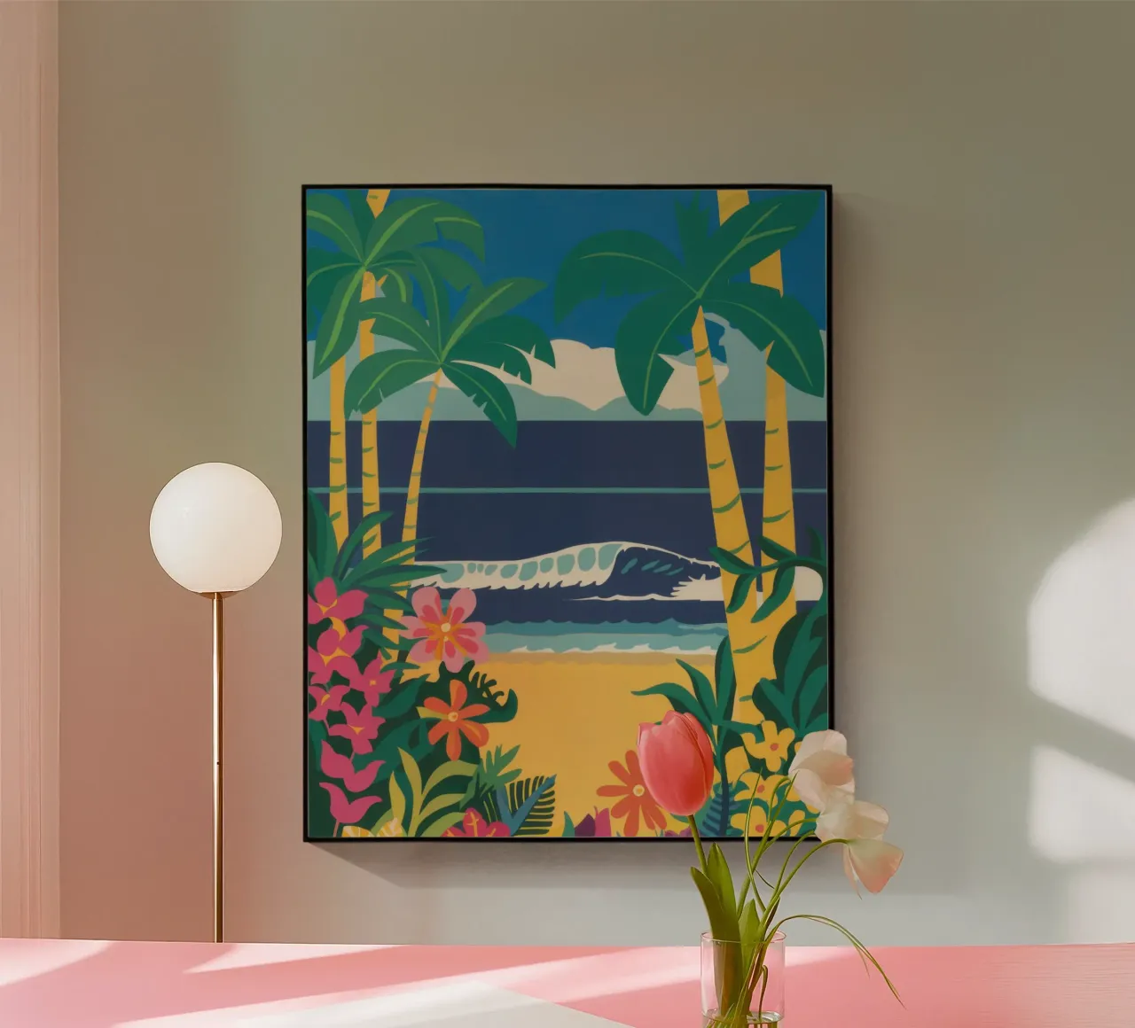 Amaca Seaside Serenity plexiglass da Pale Aura