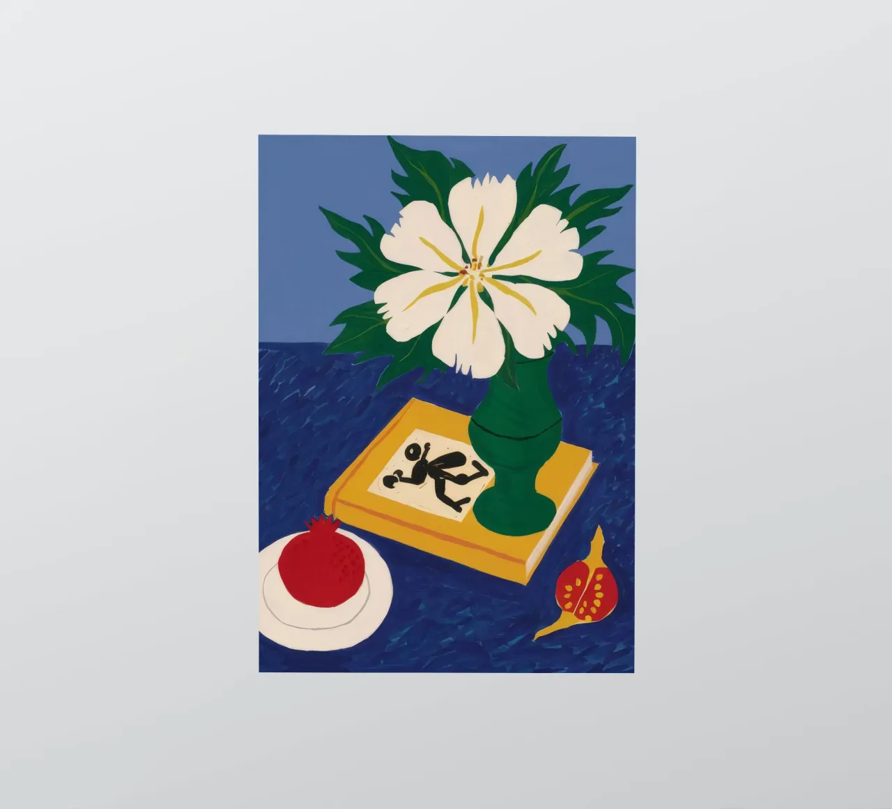 White Flower Shadow sticker by Muse Artworks