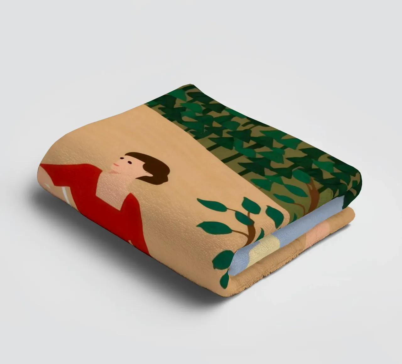 Windmill Field Repose towel by Pale Aura