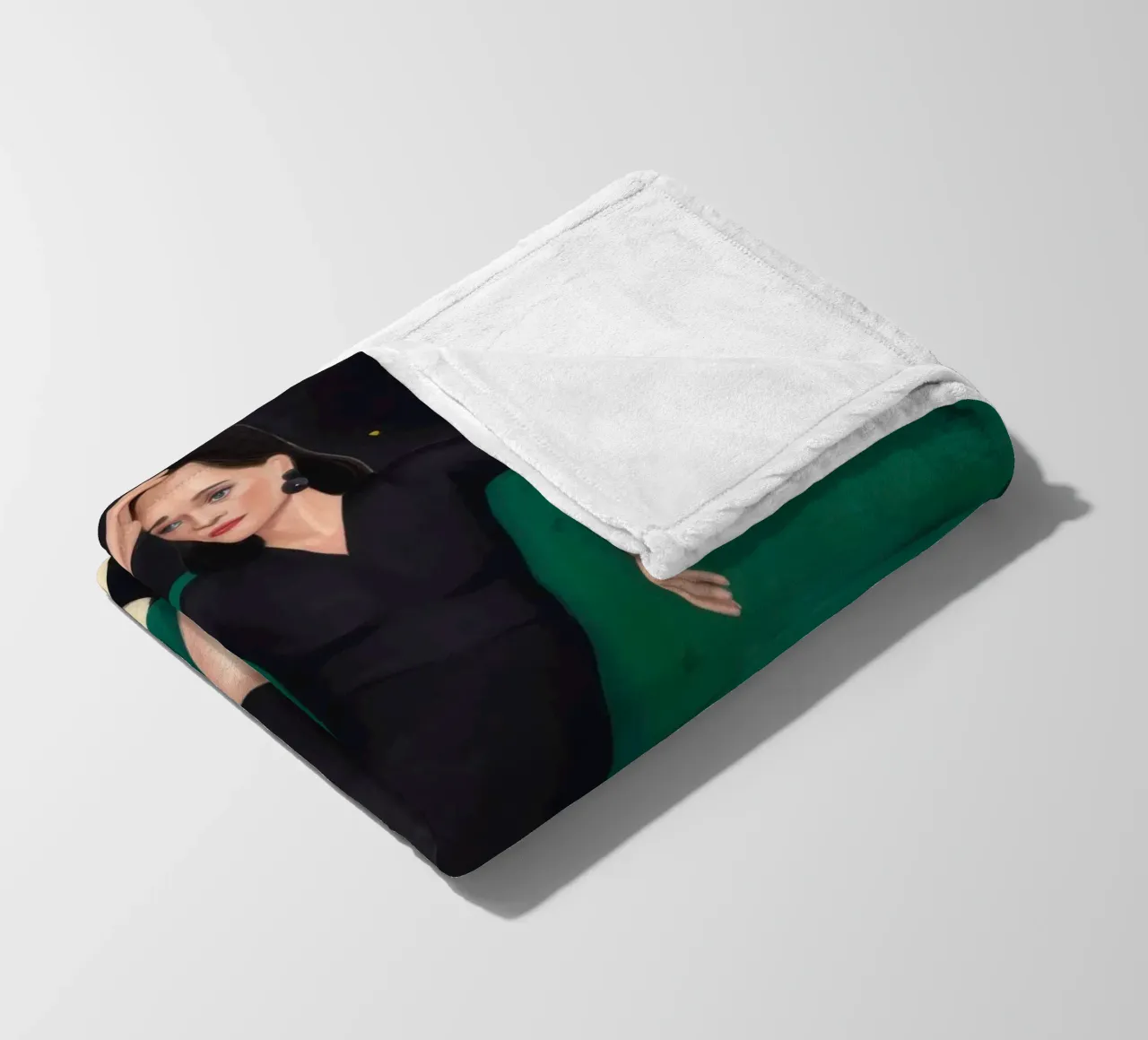 Soirée con pavimento a scacchi coperta in pile da Sentinel Glow