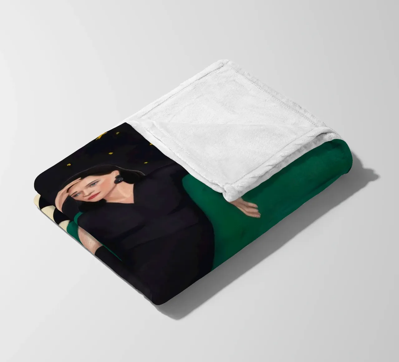 Soirée con pavimento a scacchi coperta in pile da Sentinel Glow