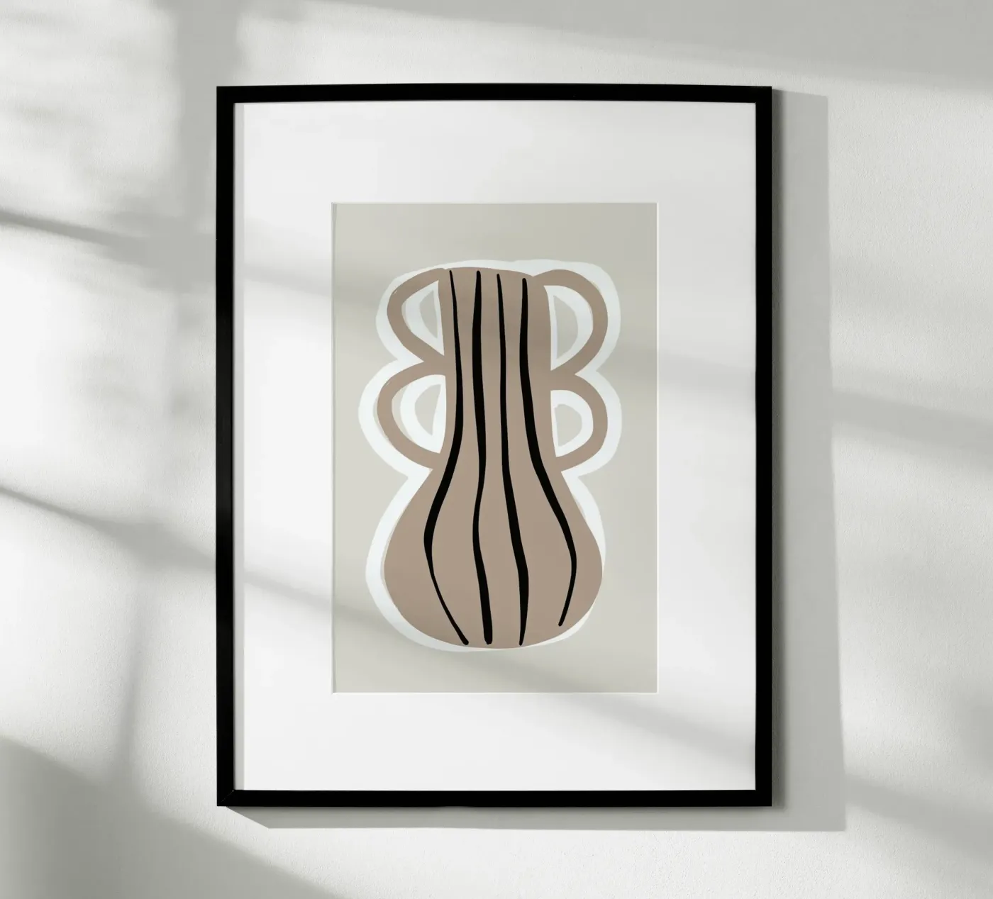 Vases No1 poster da KRUTH DESIGN