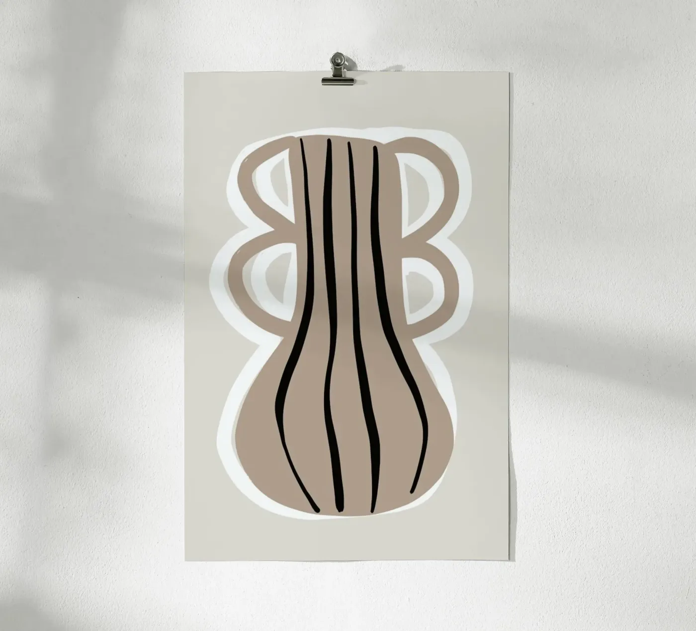 Vases No1 poster da KRUTH DESIGN