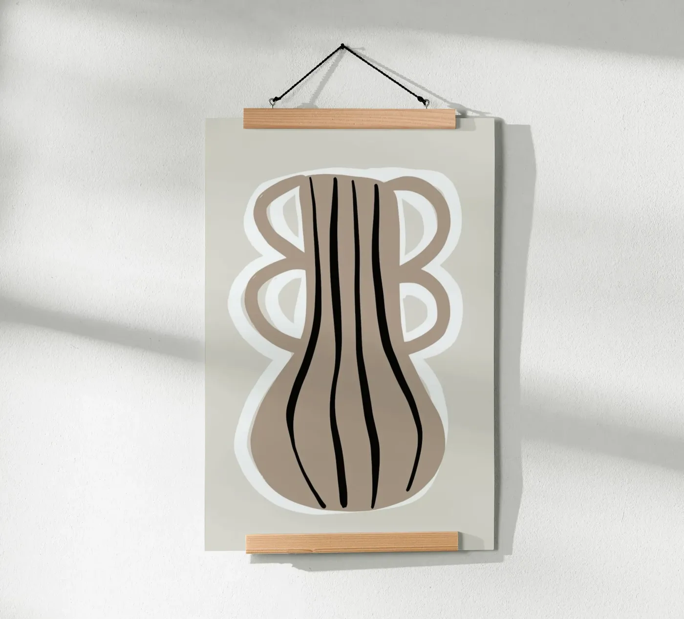 Vases No1 poster da KRUTH DESIGN