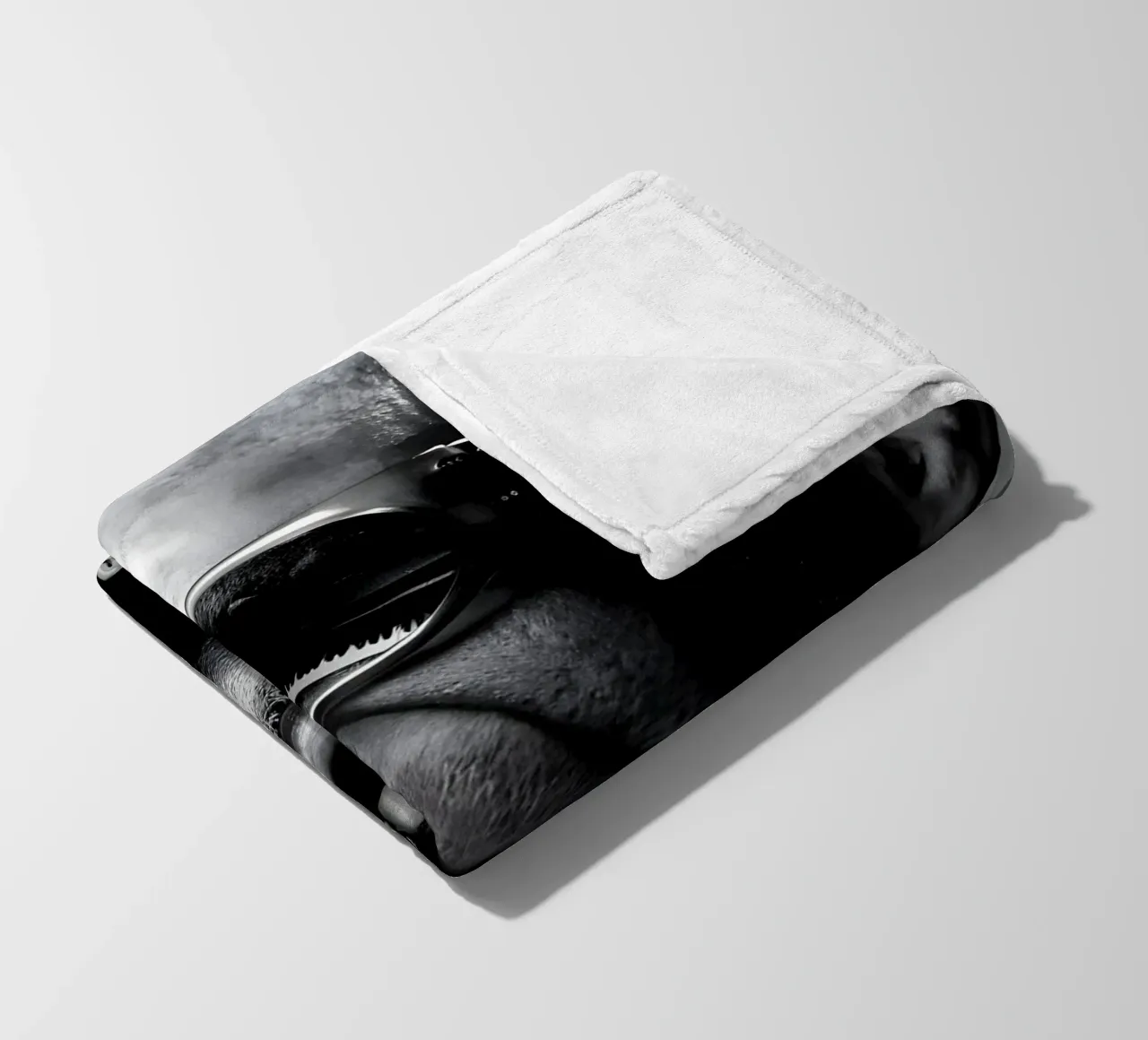 Ray Charles coperta in pile da Low poly art
