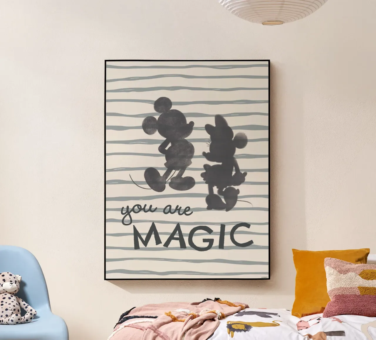 you are MAGIC plexiglass da Mickey Mouse