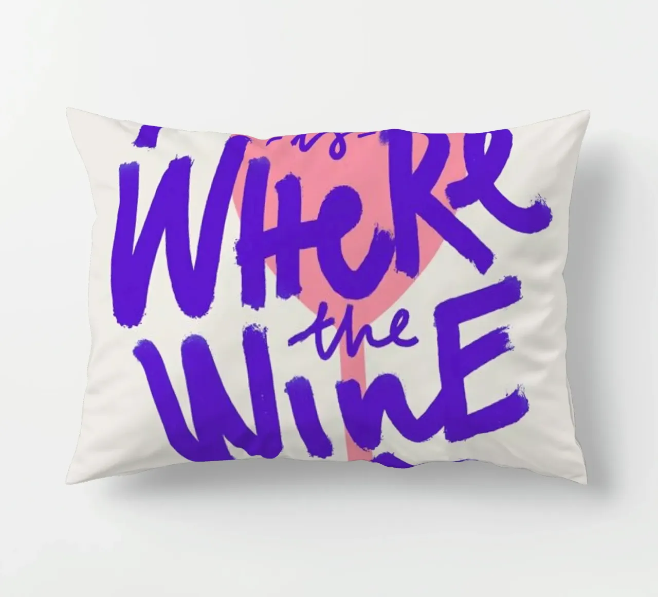 Home Is Where The Wine Is cuscino da Pure