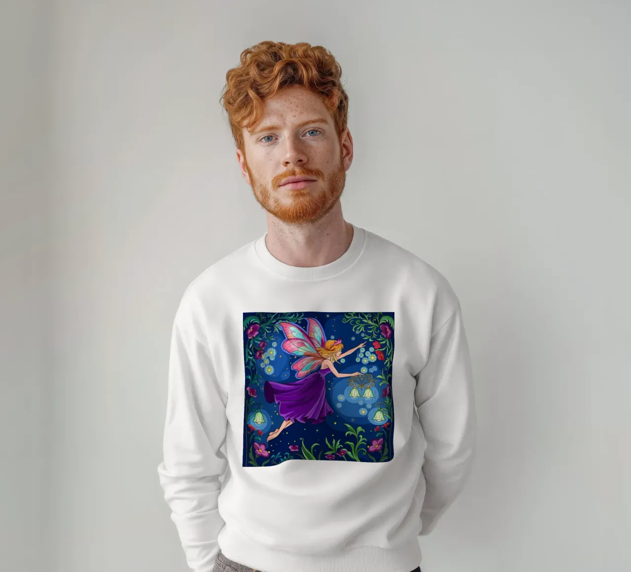 Fata stellata felpa da Fanya Art