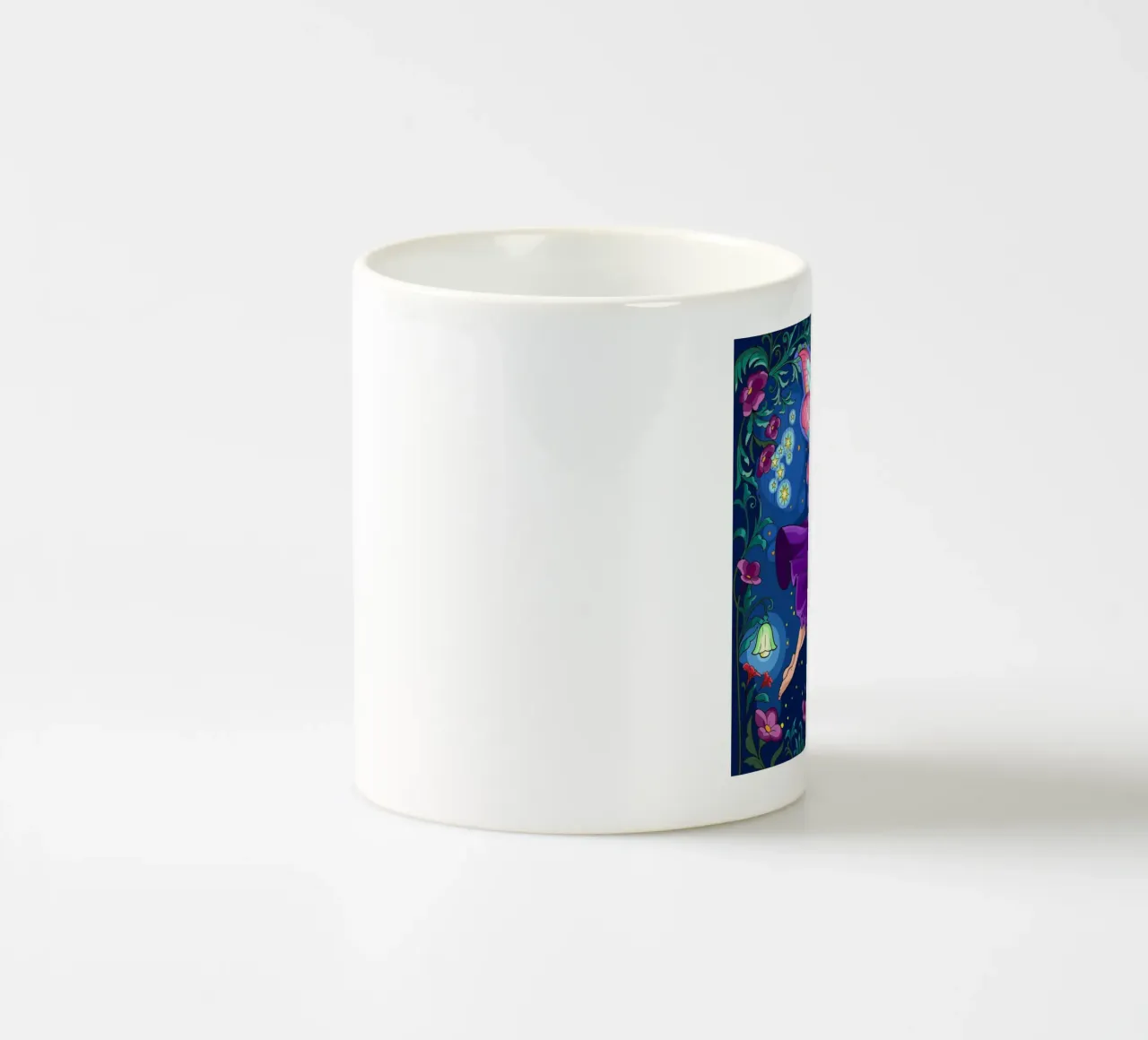 Starry Fairy ceramic mug by Fanya Art