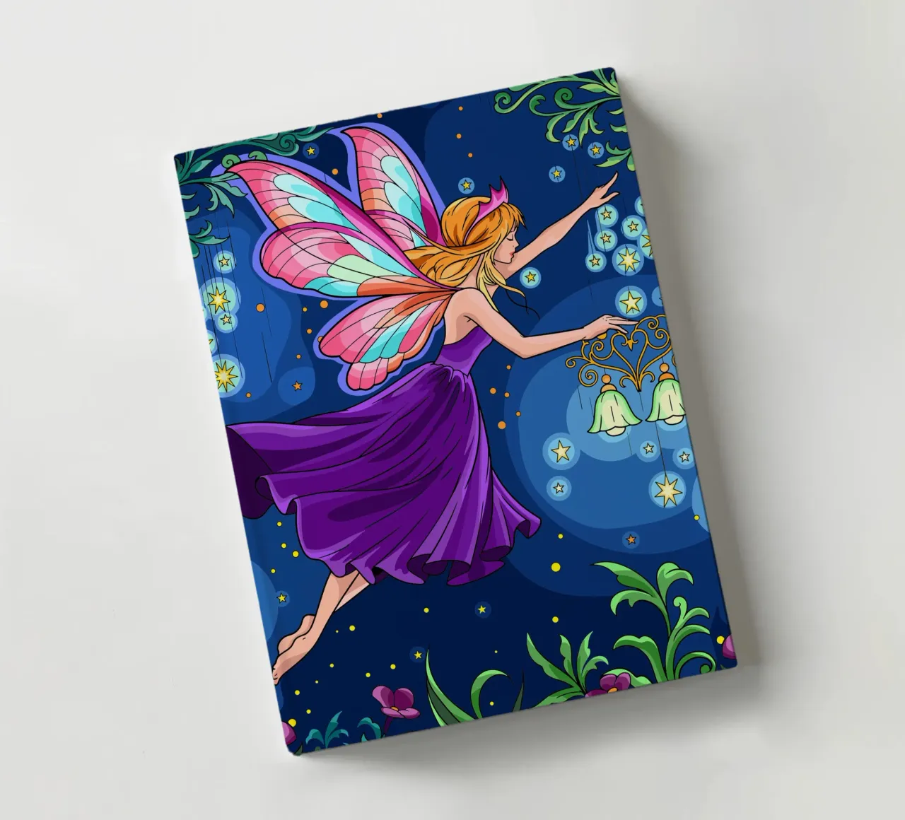 Starry Fairy notebook by Fanya Art