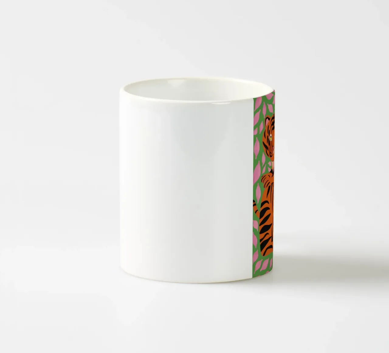 Duo di tigri in riposo tazza in ceramica da Stone Decade