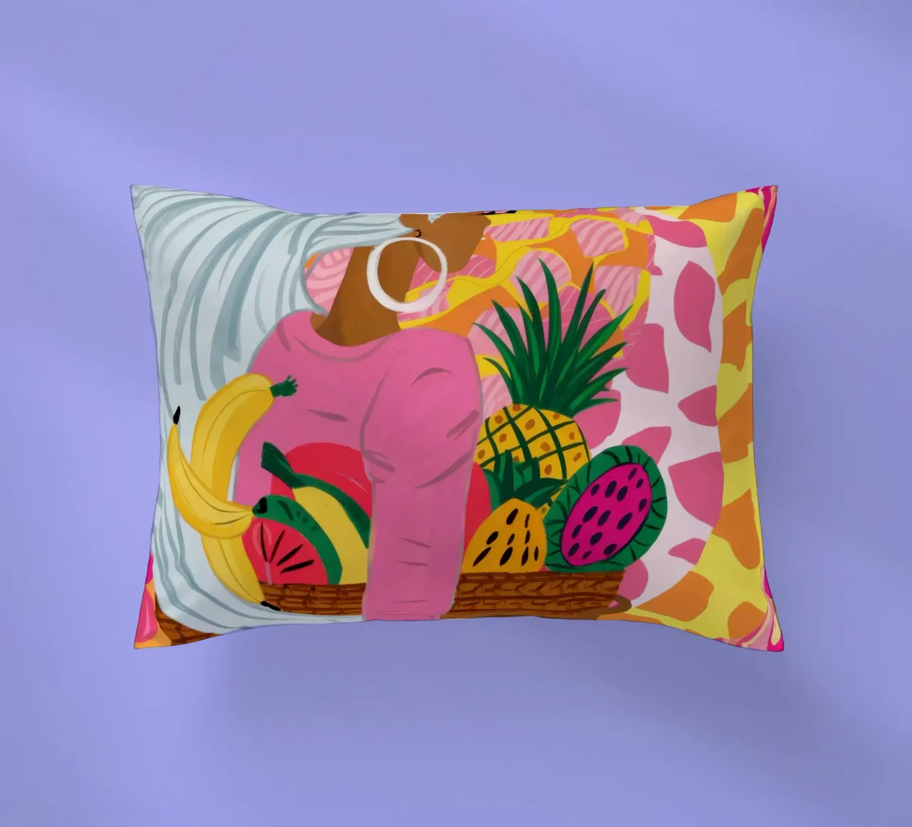 Cesto di frutta Dea cuscino da Sentinel Glow