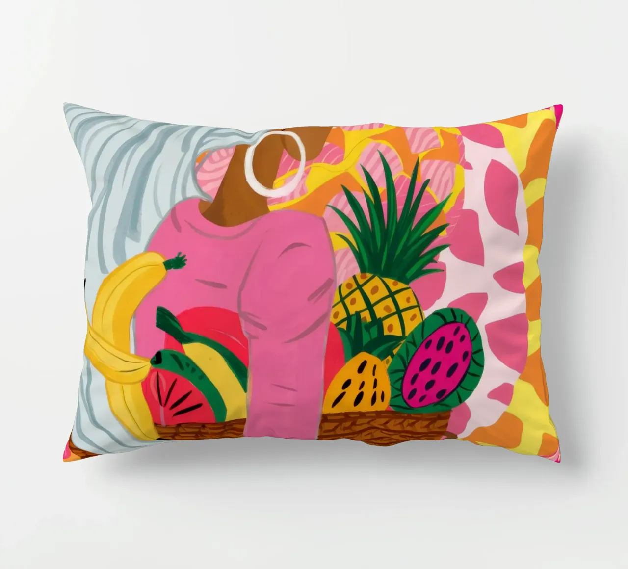 Cesto di frutta Dea cuscino da Sentinel Glow