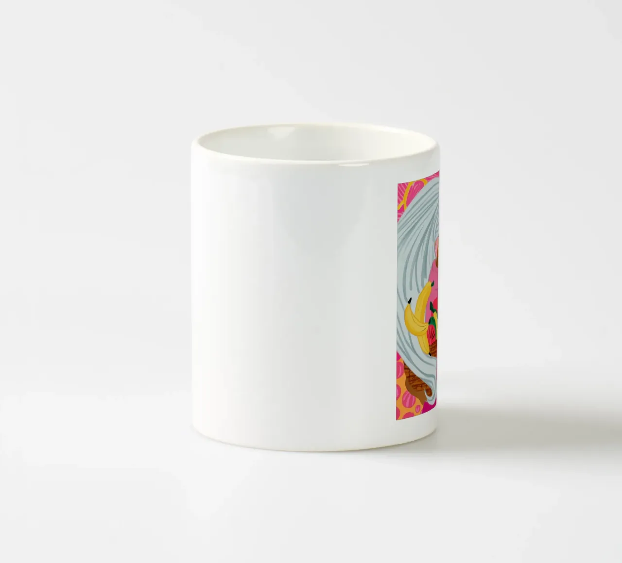 Cesto di frutta Dea tazza in ceramica da Sentinel Glow