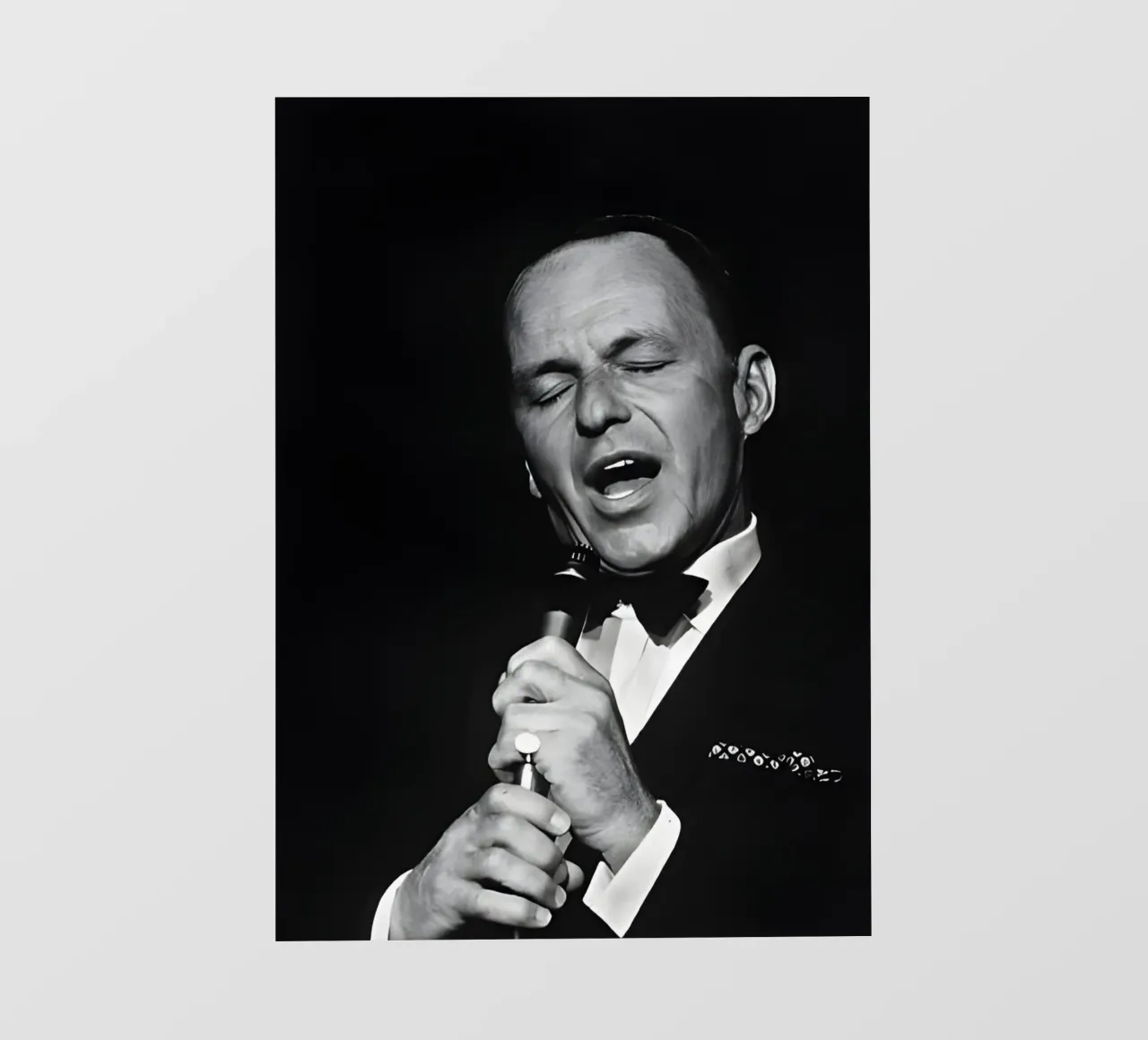 Frank Sinatra telo in pvc da Low poly art