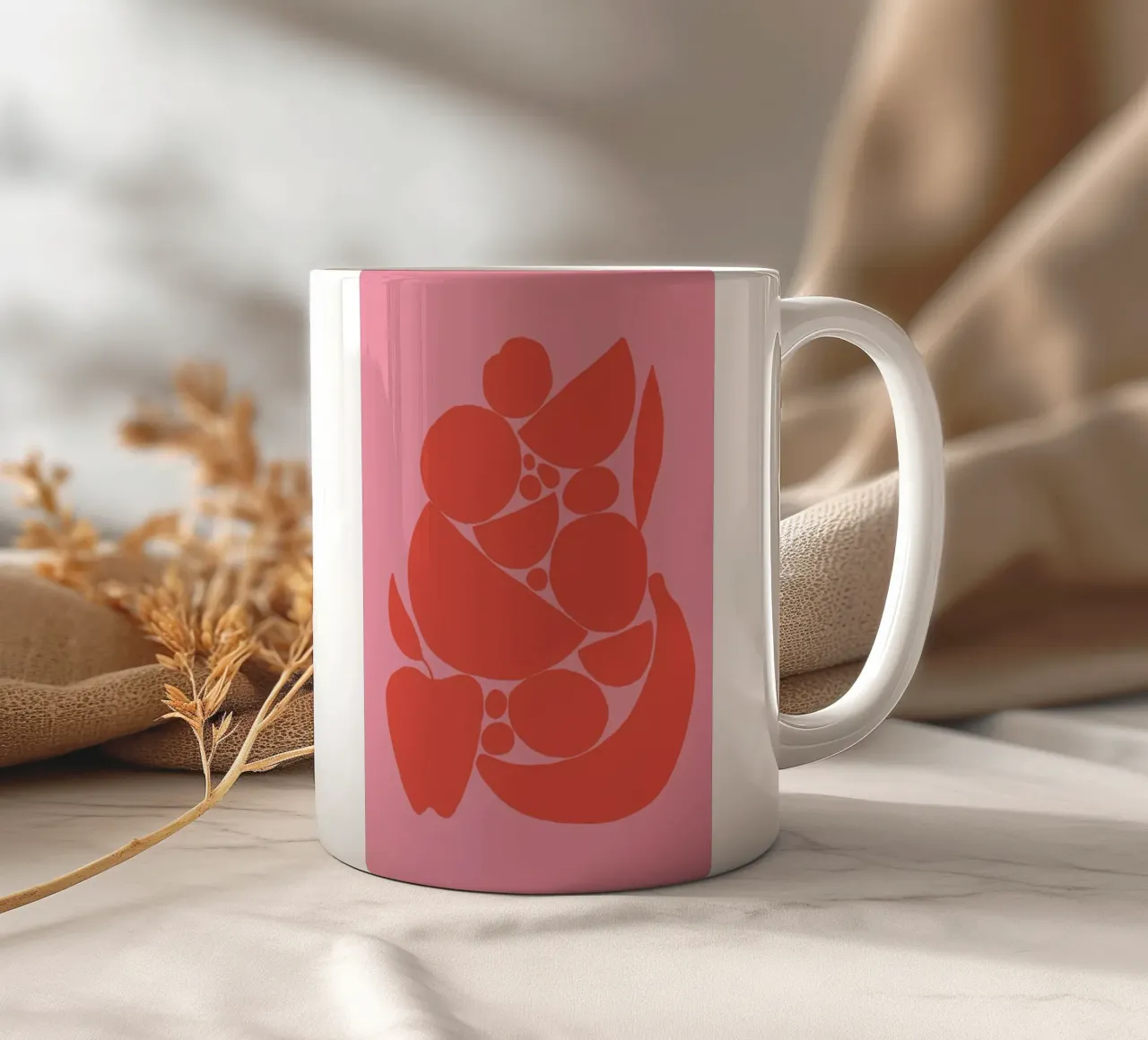 Fruit Salad tazza in ceramica da Pure