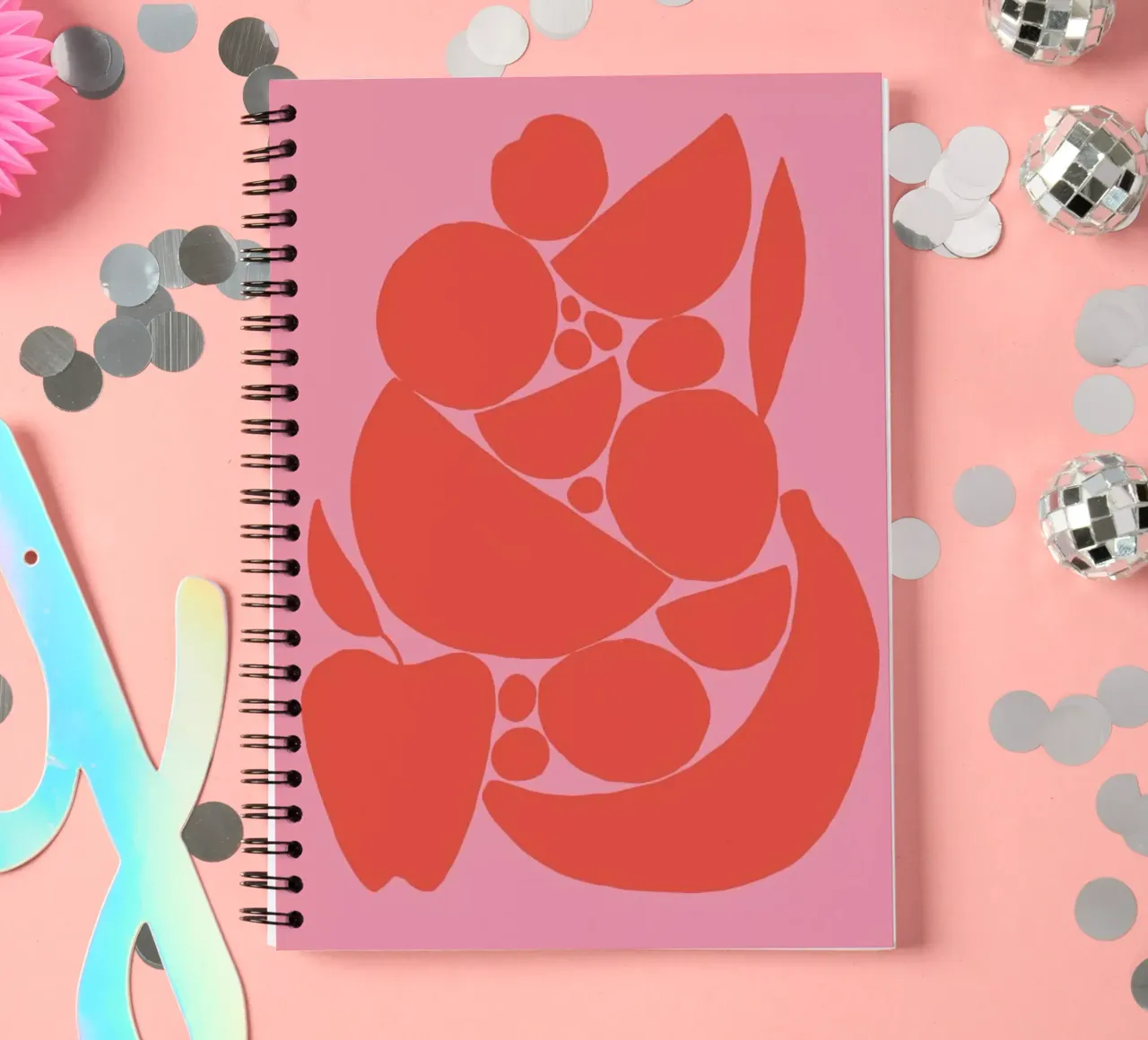 Fruit Salad spiral notebook by Pure