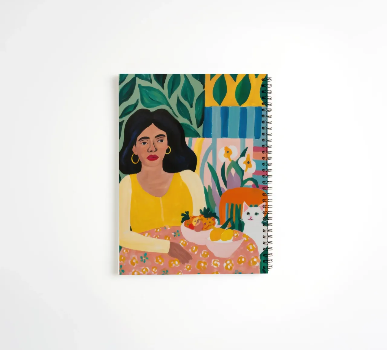 Women's Fruit Bowl spiral notebook by Pale Aura