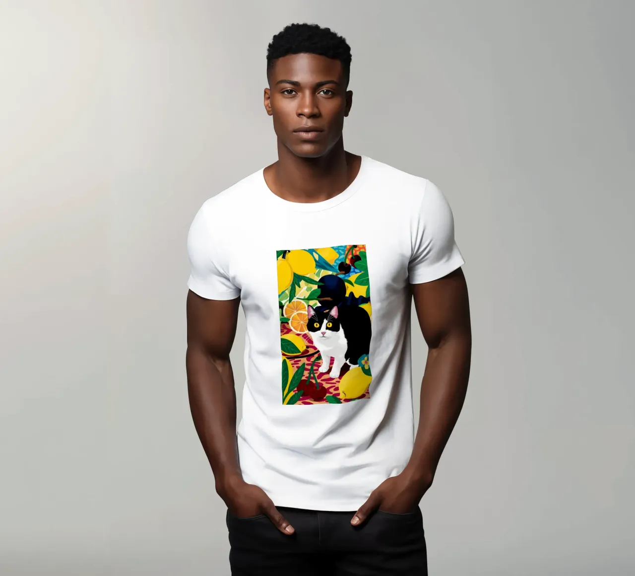 I limoni di Dapper Cat t-shirt da Stone Decade