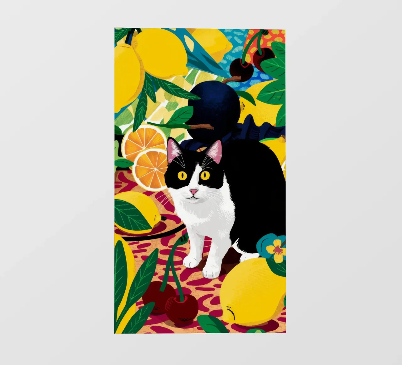 I limoni di Dapper Cat telo in pvc da Stone Decade