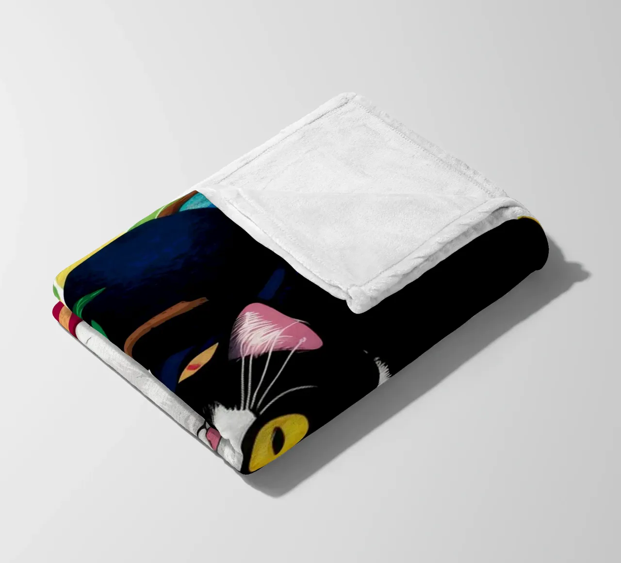 I limoni di Dapper Cat coperta in pile da Stone Decade