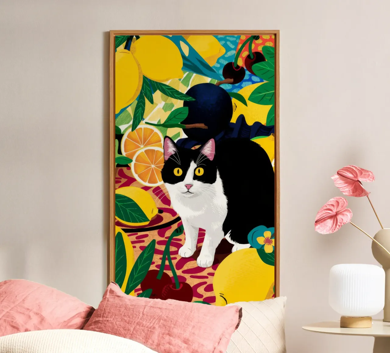I limoni di Dapper Cat alluminio dibond da Stone Decade