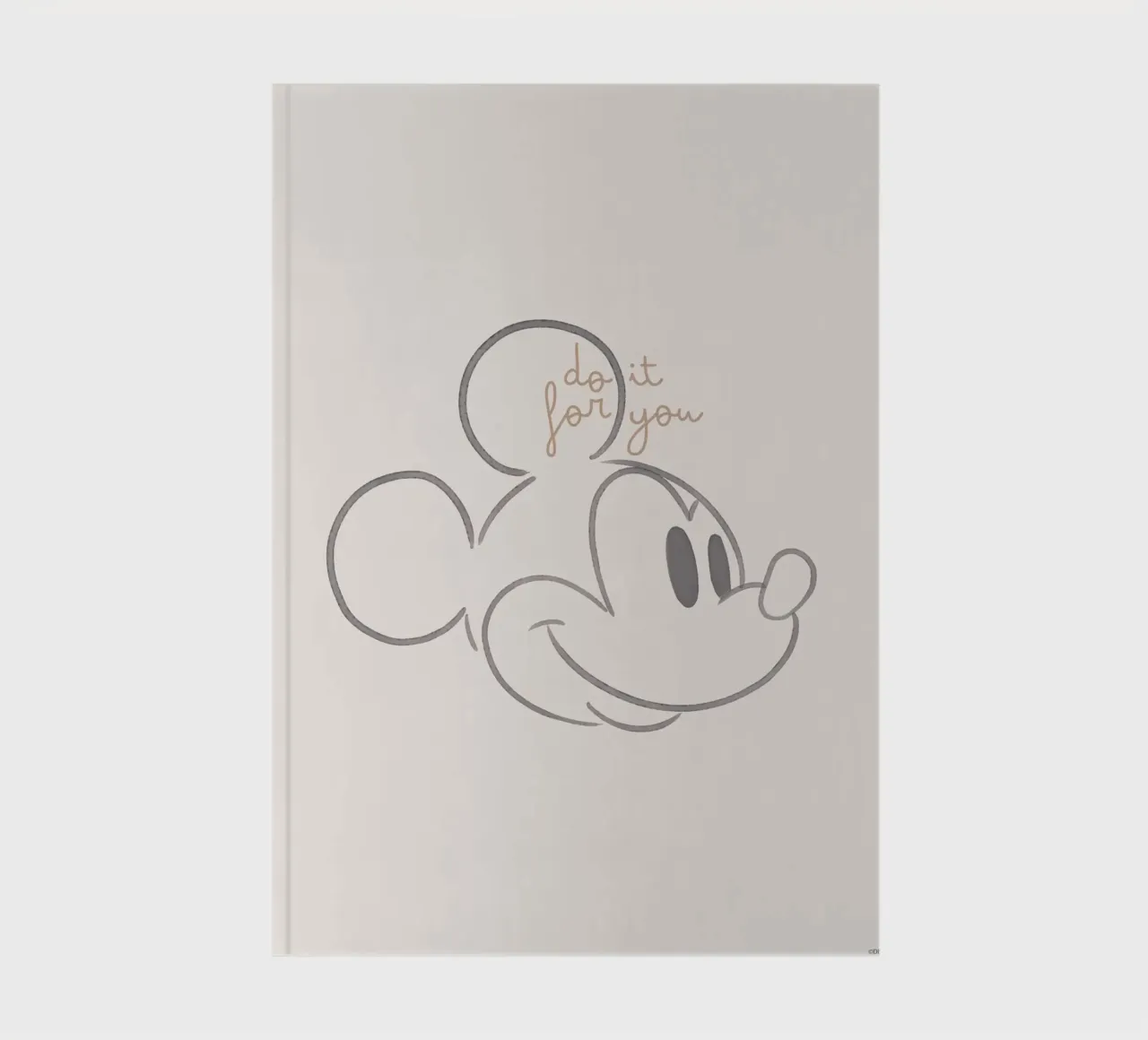 do it for you - Mickey Mouse notebook by Mickey Mouse