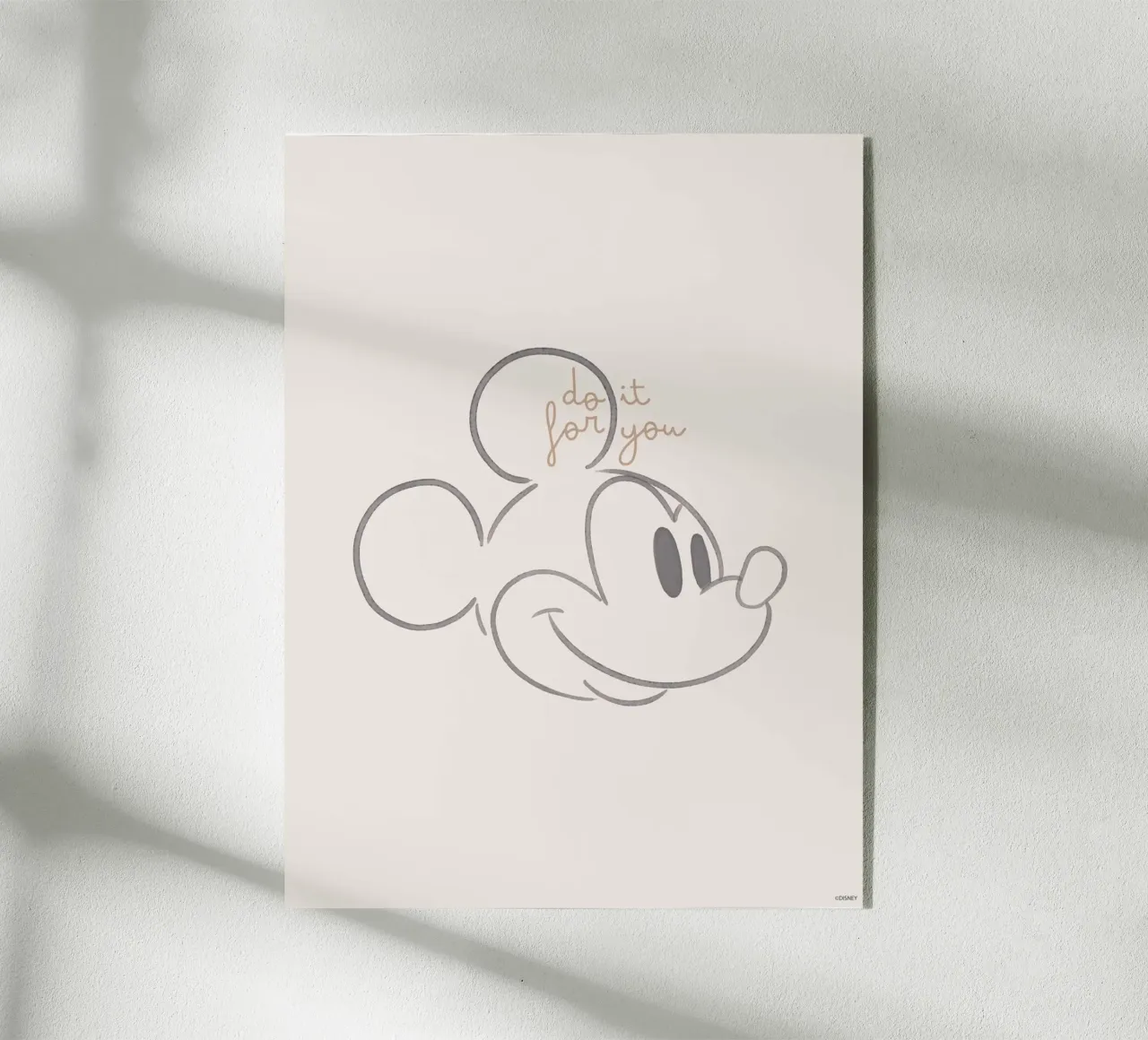do it for you - Mickey Mouse plexiglass da Mickey Mouse