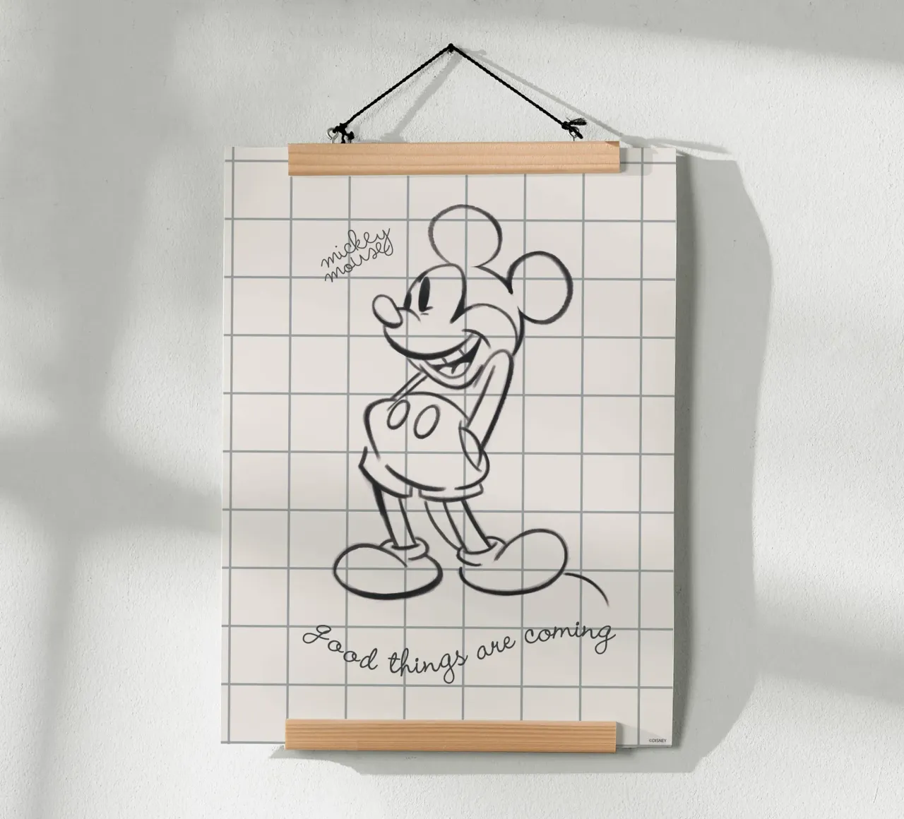 good things are coming - Mickey Mouse hahnemühle by Mickey Mouse