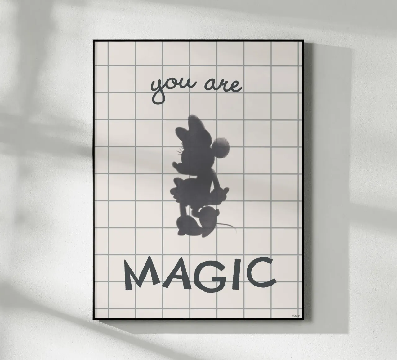 you are magic - Minnie plexiglass da Mickey Mouse