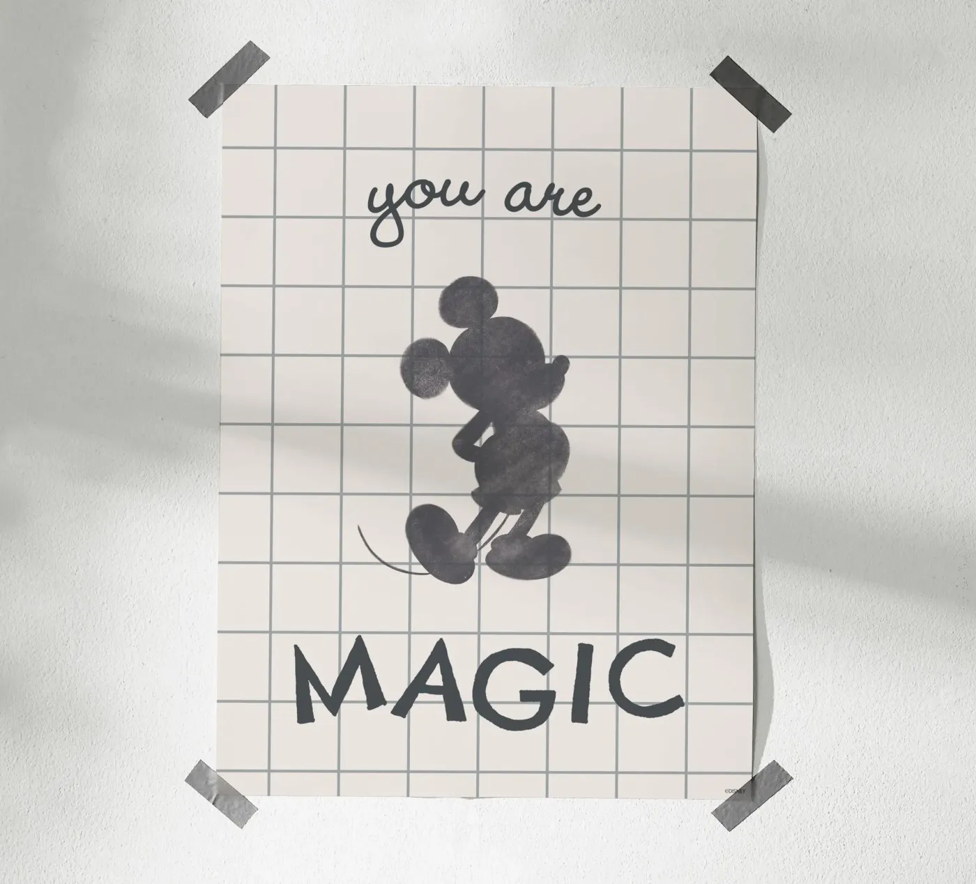 you are magic - Mickey poster da Mickey Mouse
