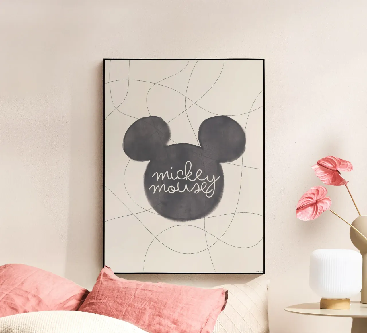 Mickey Mouse oneline plexiglass da Mickey Mouse